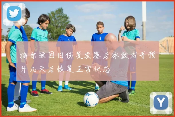 梅尔顿因旧伤复发赛后冰敷右手预计几天后恢复正常状态