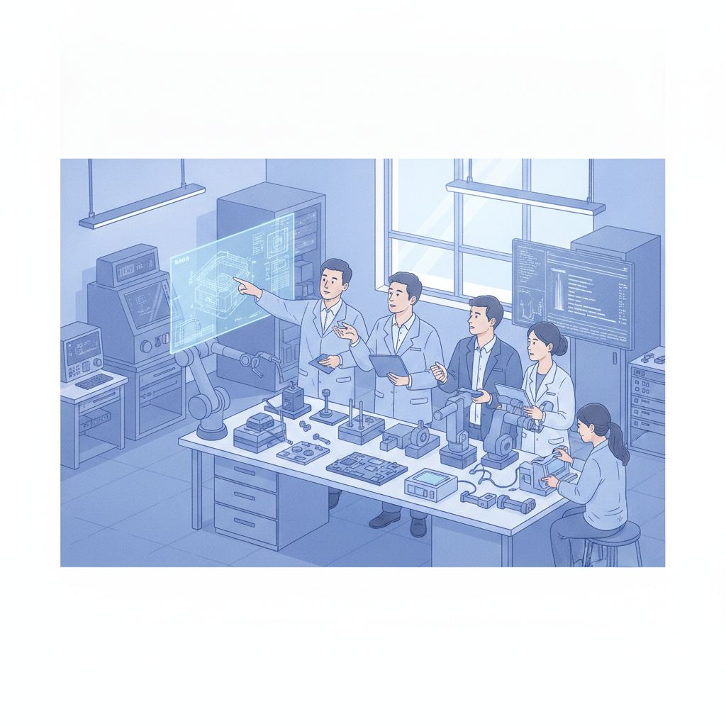 技术研发团队合作交流